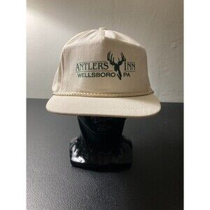 VINTAGE ANTLERS INN RESTAURANT WELLSBORO, PA TRUCKER HAT ADJUSTABLE NEW UNWORN